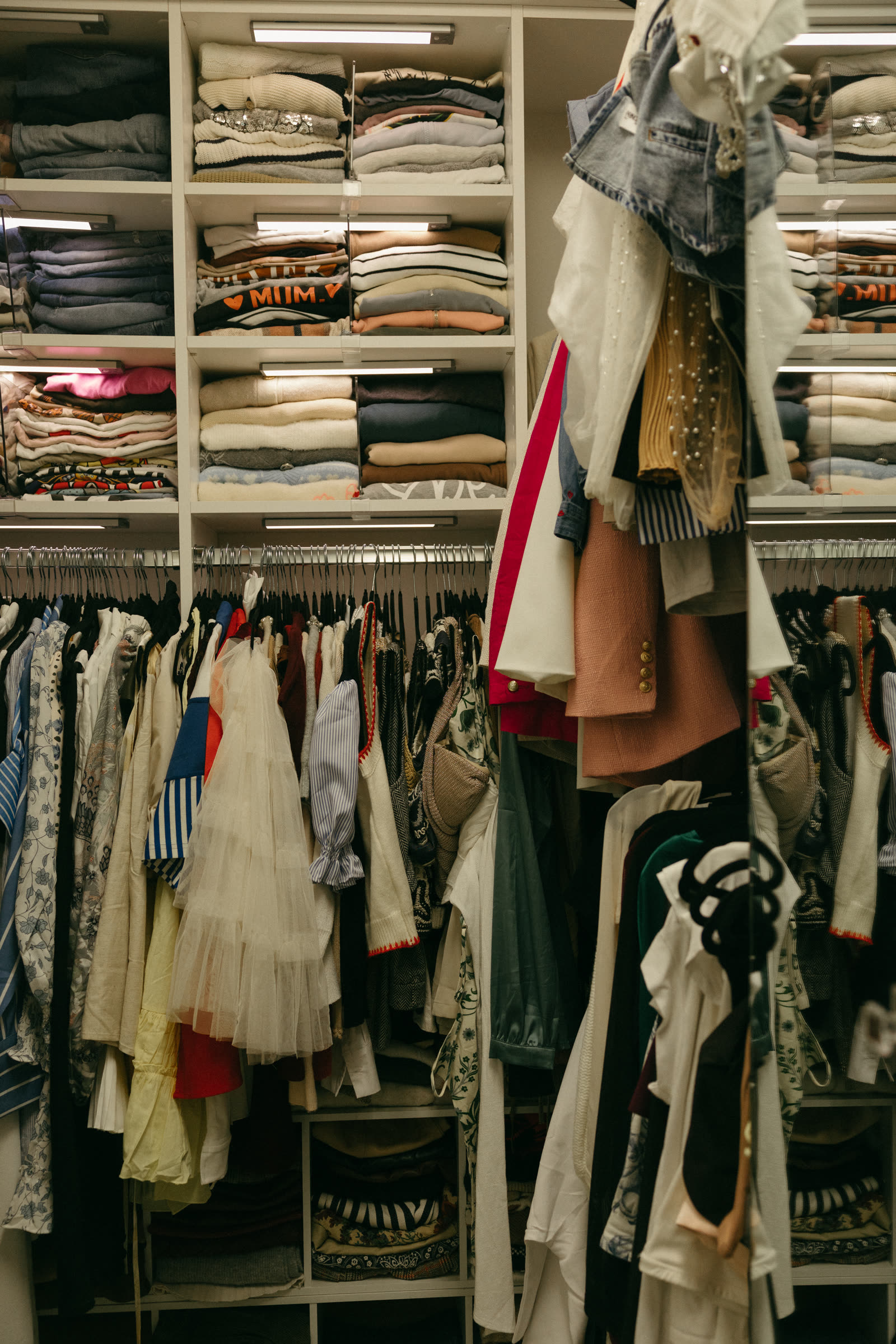 Inside a curated closet