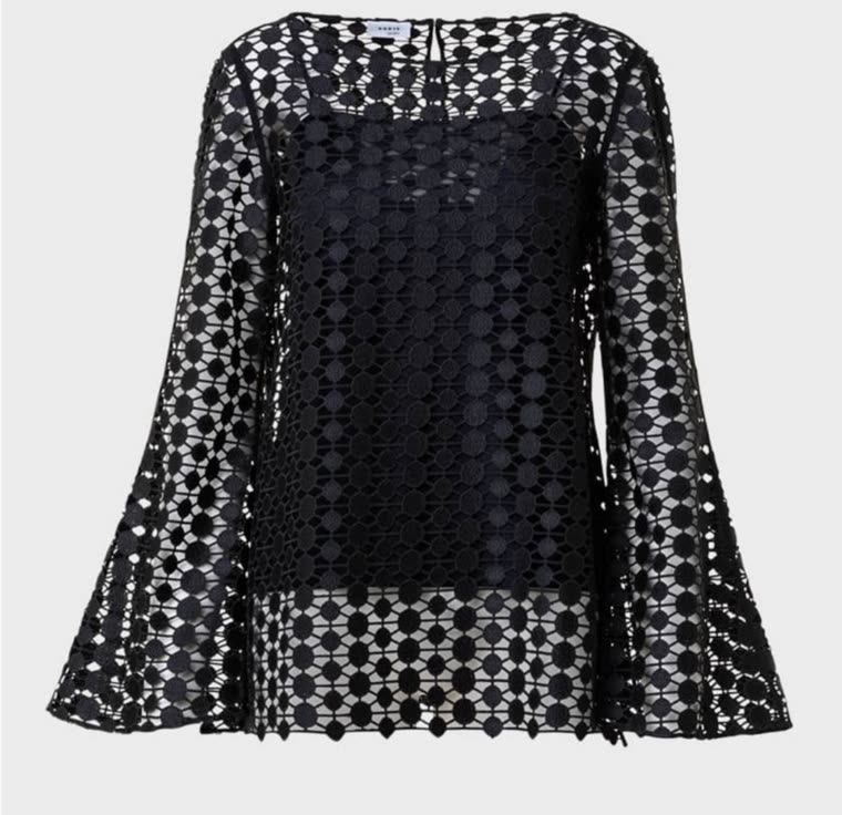 Akris Punto — Akris Punto Guipure Lace Top